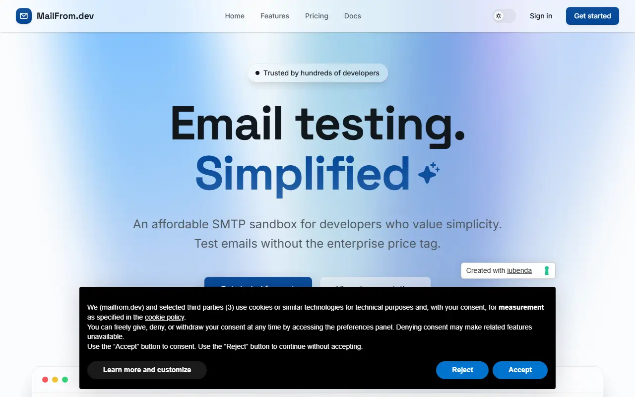MailFrom.dev