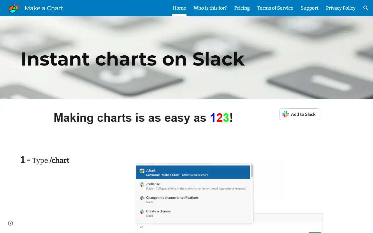 Make a Chart