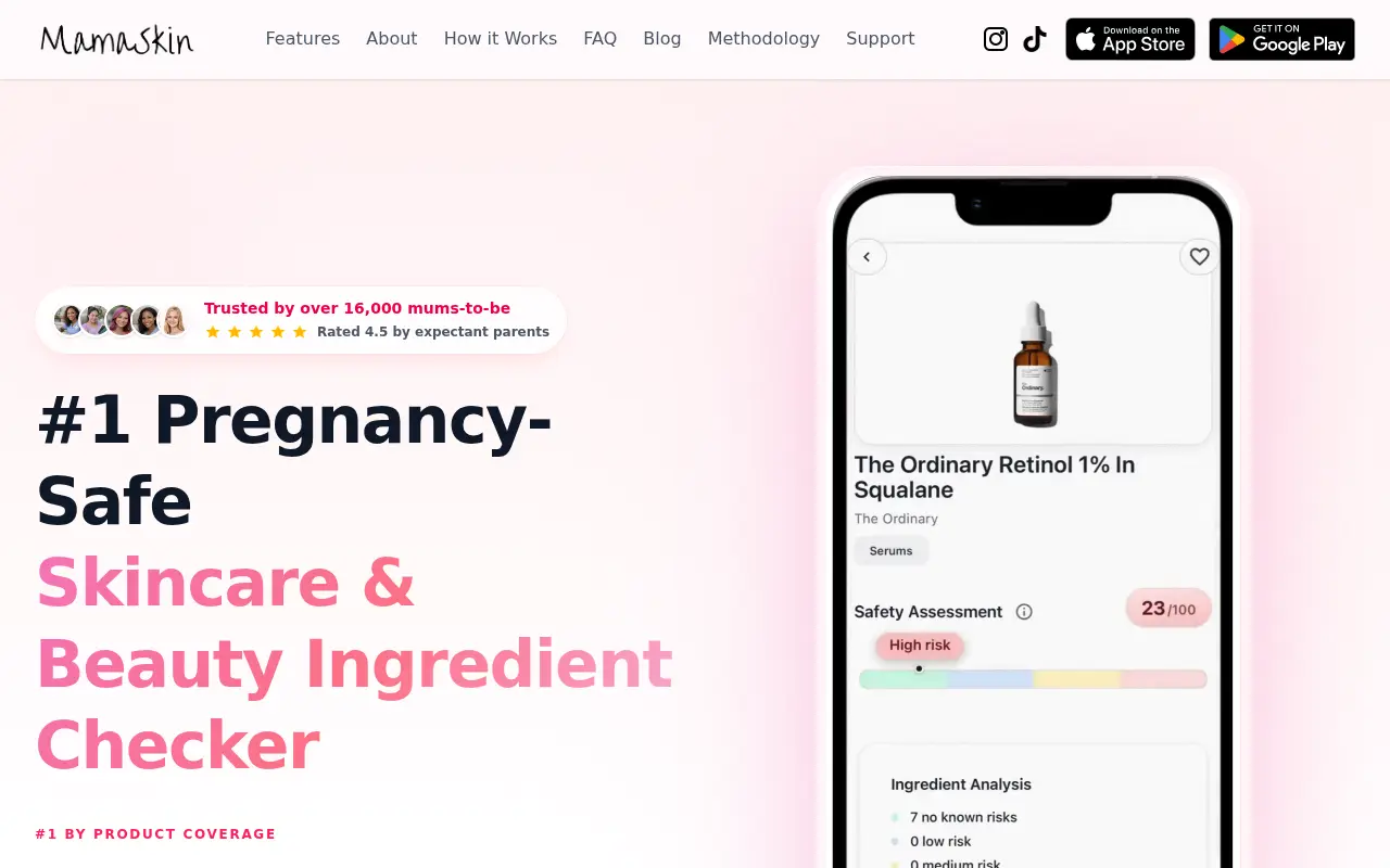 MamaSkin Pregnancy Skincare