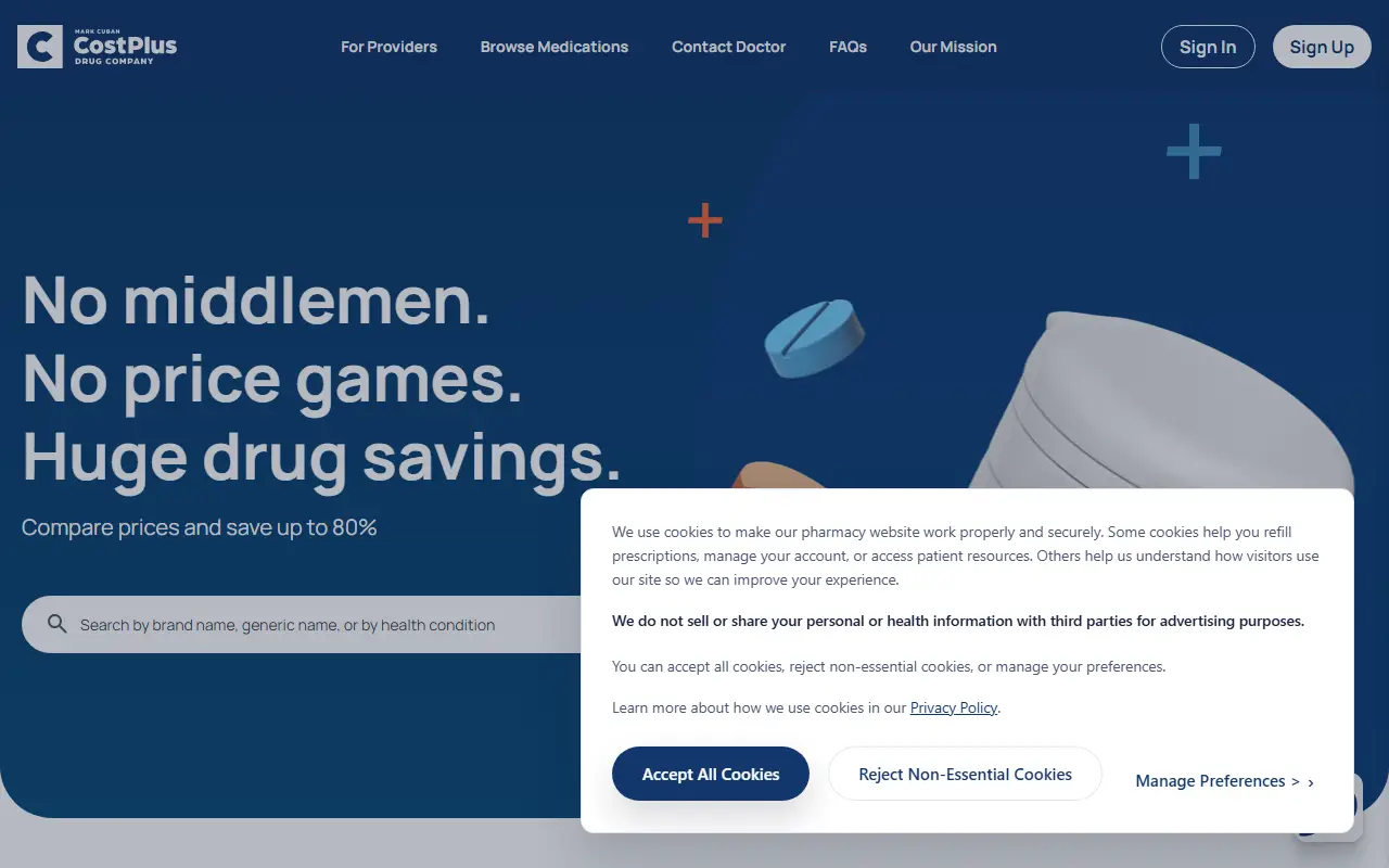 Mark Cuban Cost Plus Drug Company, PBC