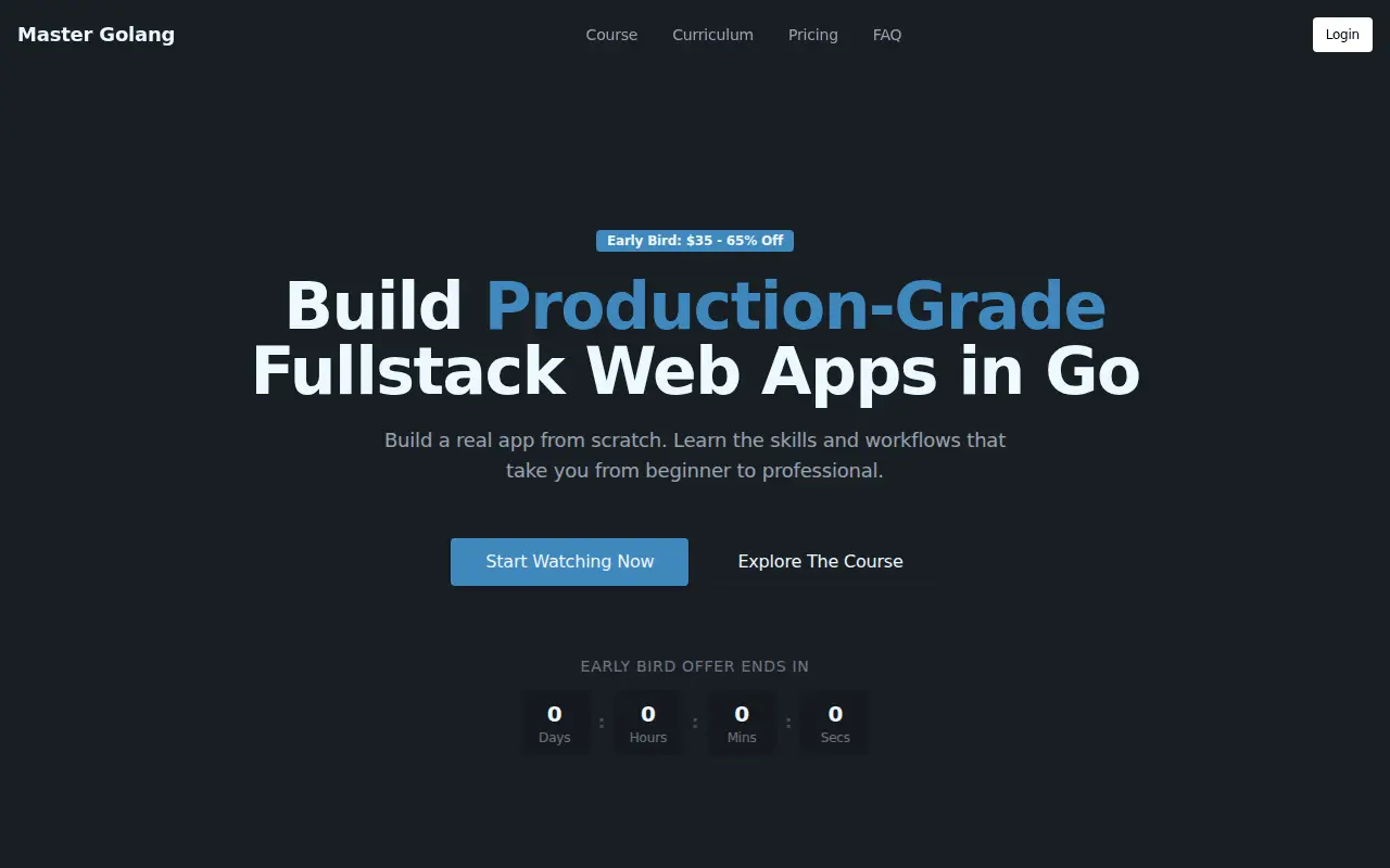 Master Golang