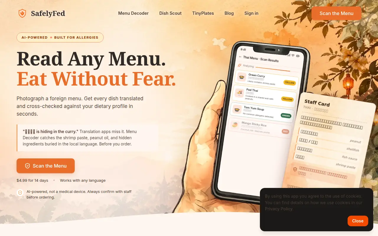 Menu Decoder
