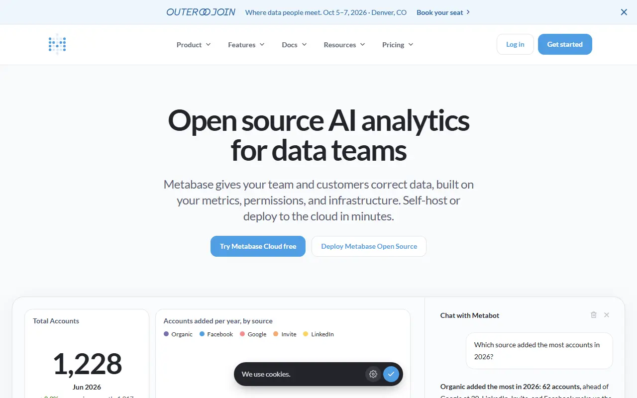Metabase Embedded Analytics