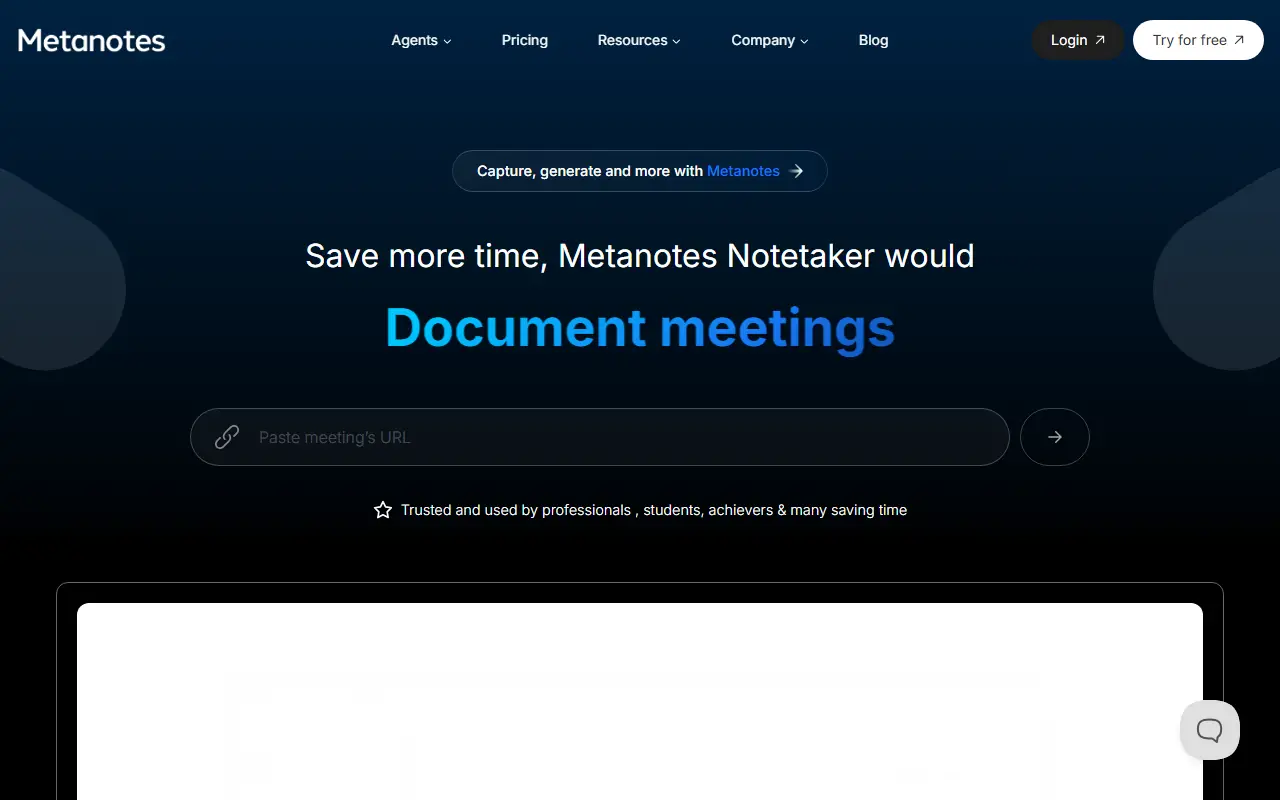 Metanotes