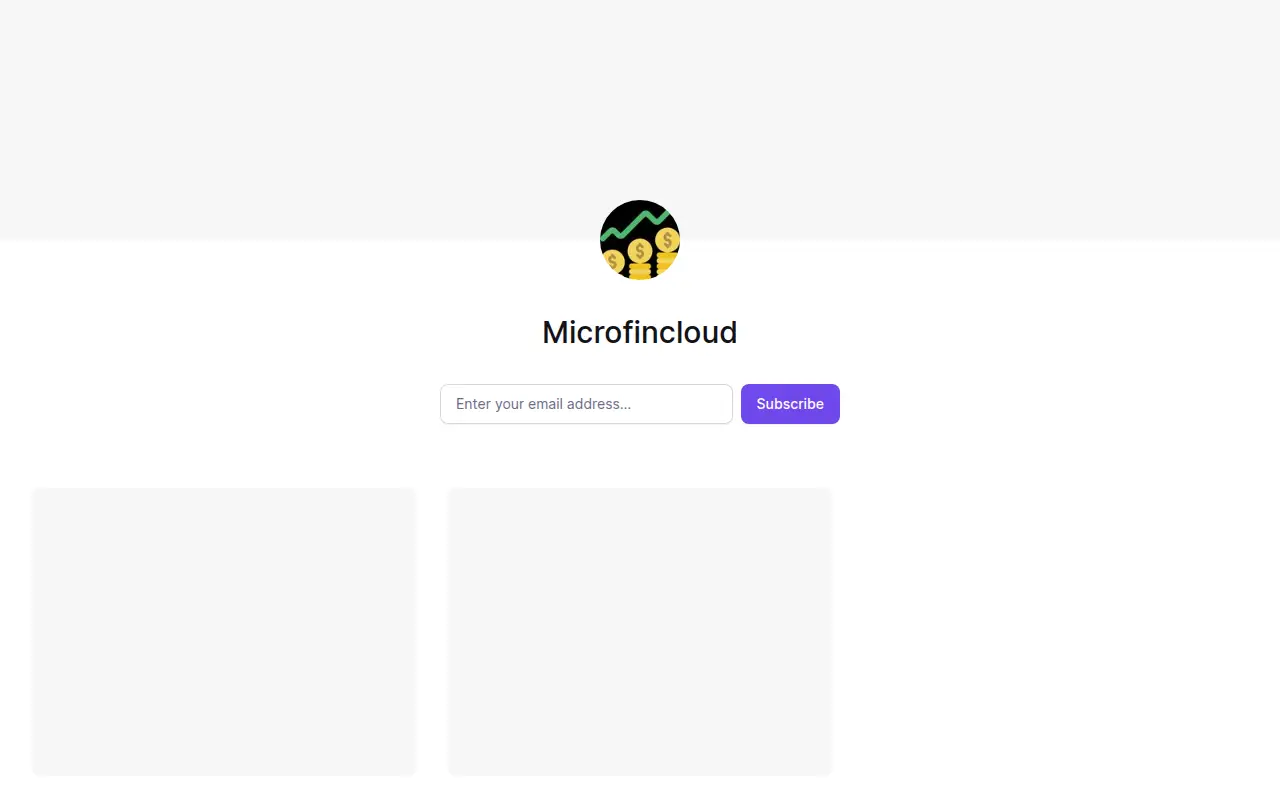 Microfincloud