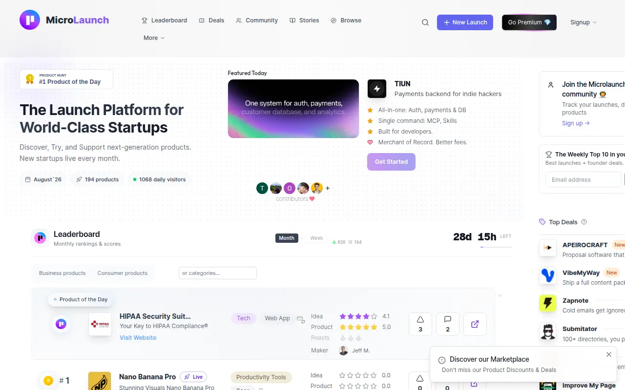 microlaunch.net