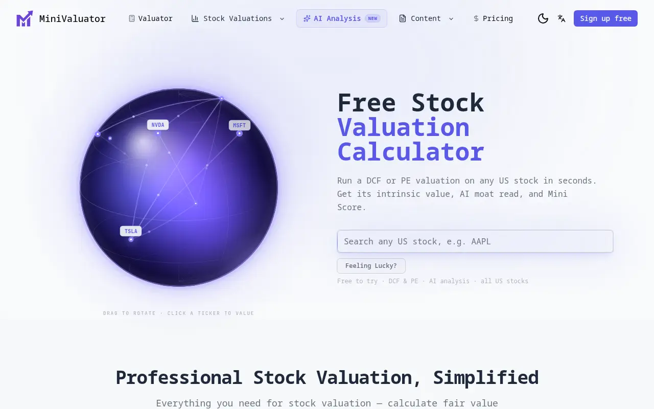 MiniValuator
