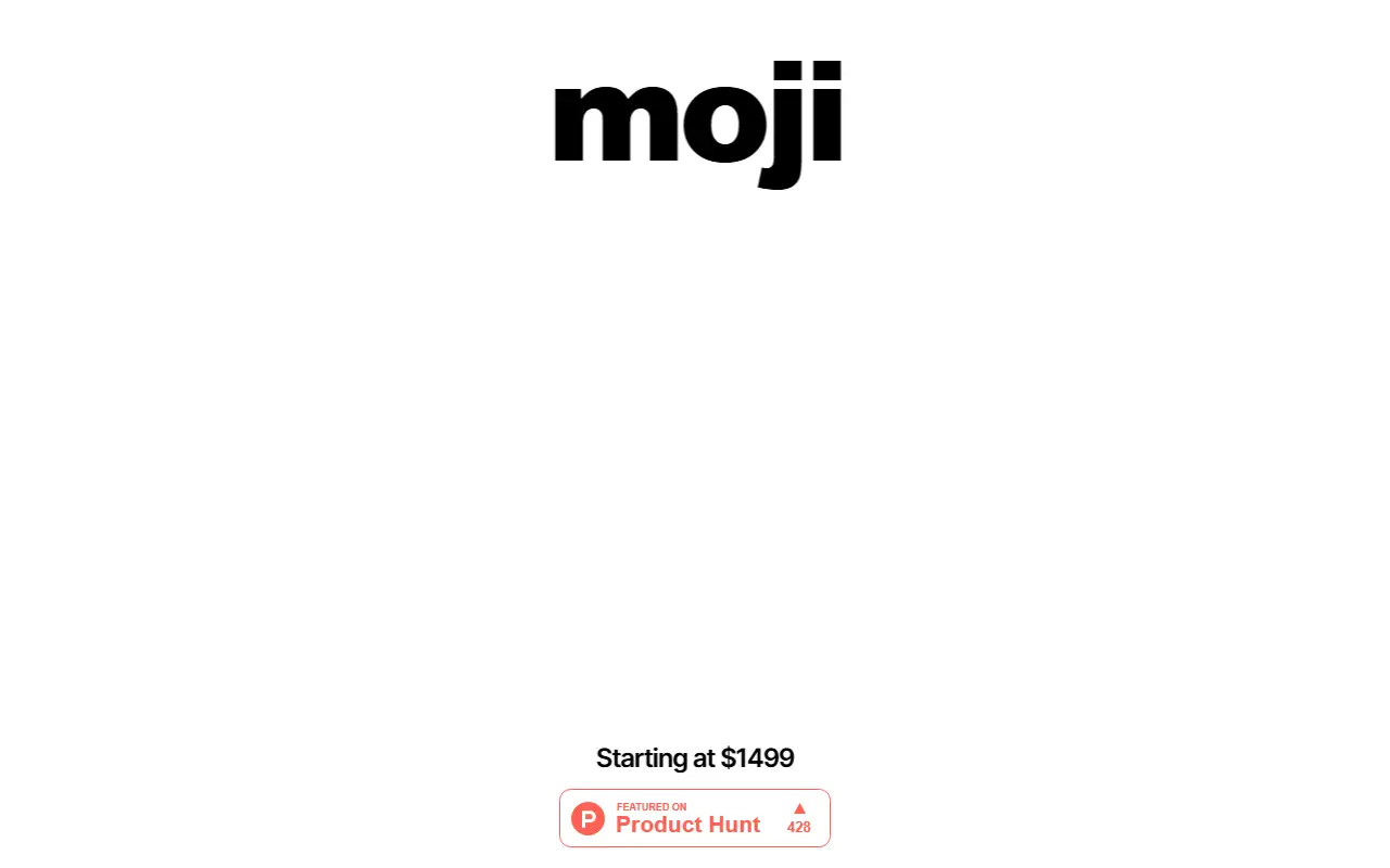 moji AI wearable