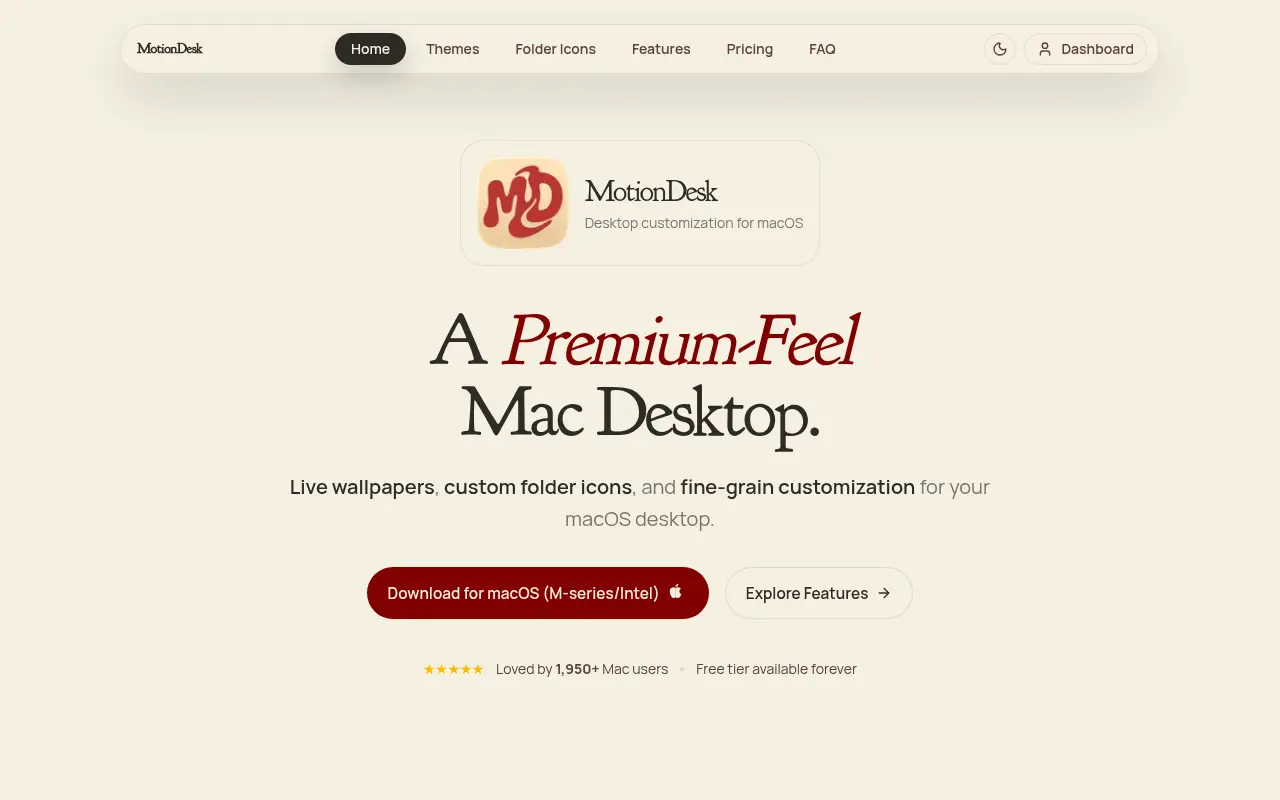 MotionDesk