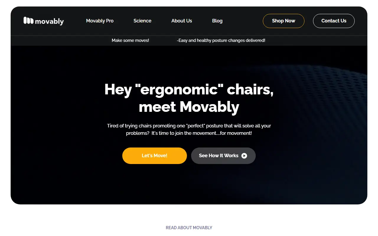 Movably