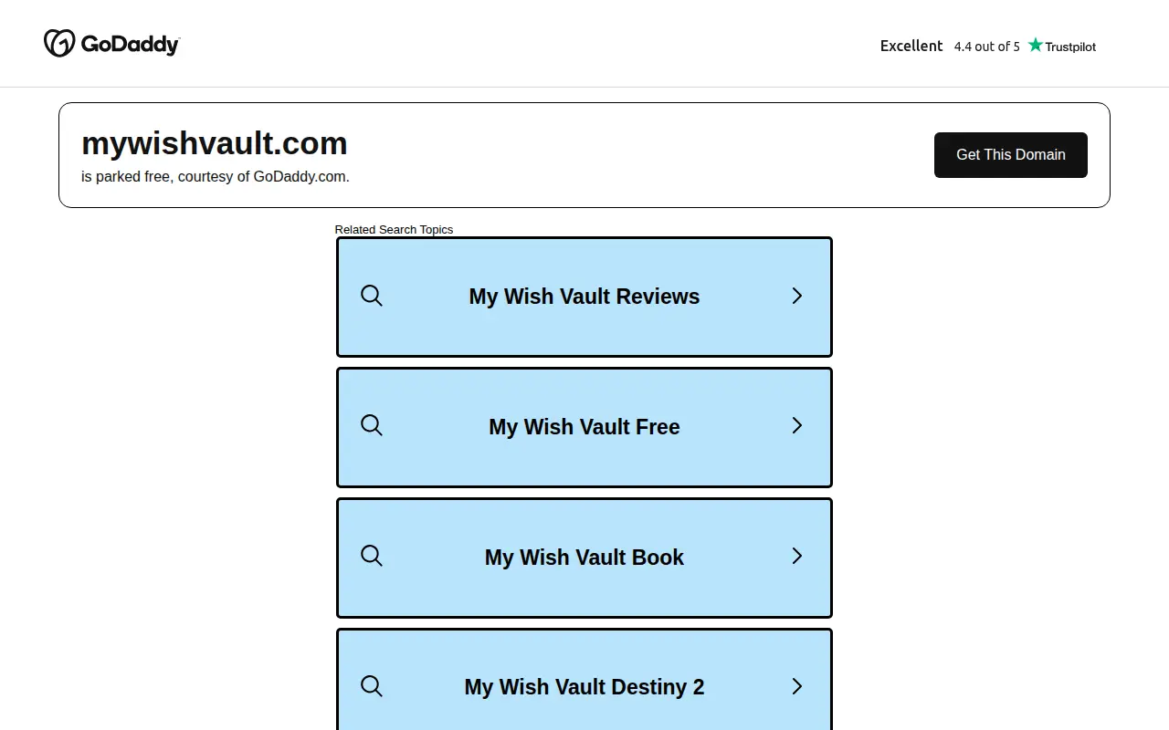 My Wish Vault