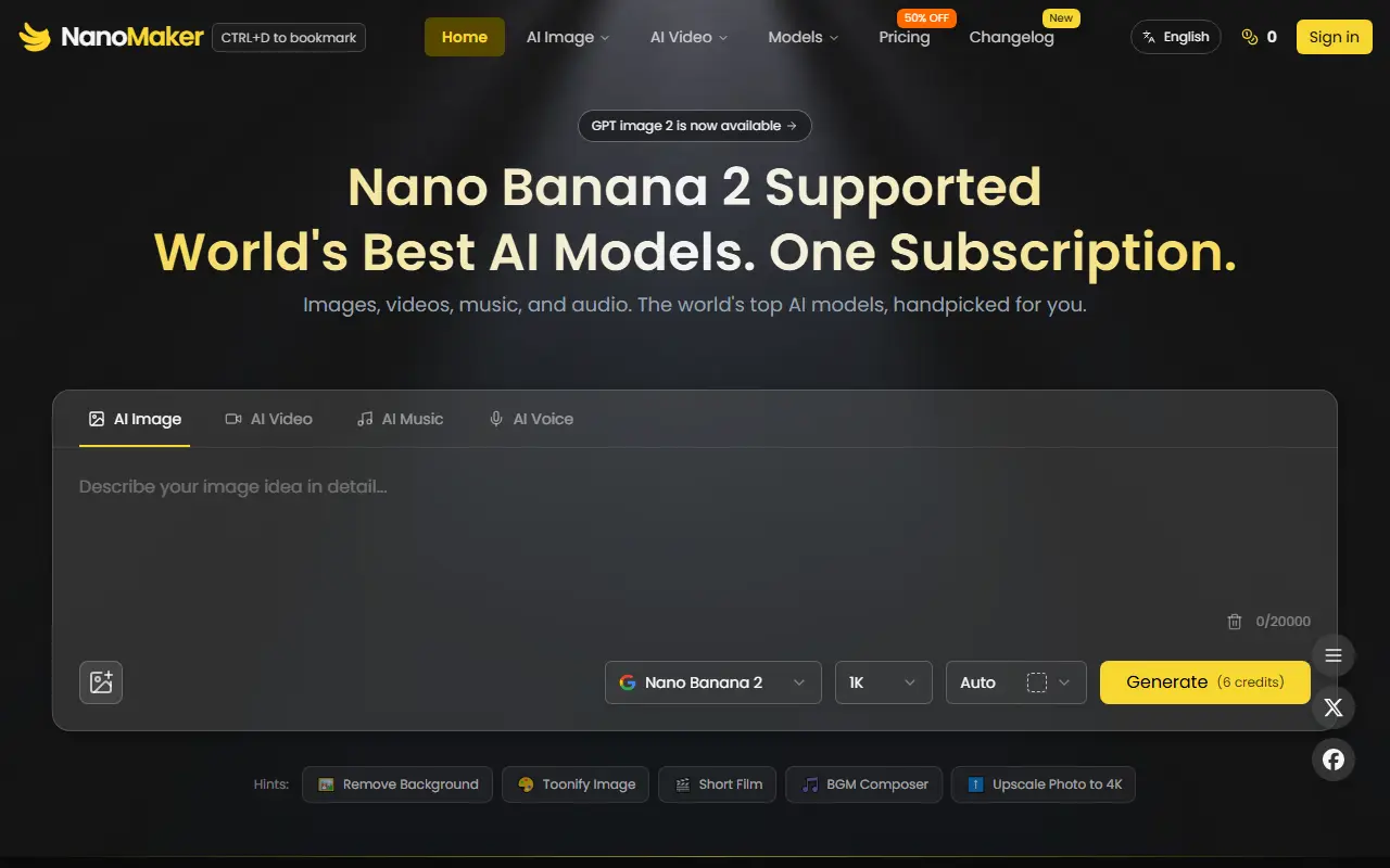 NanoMaker AI