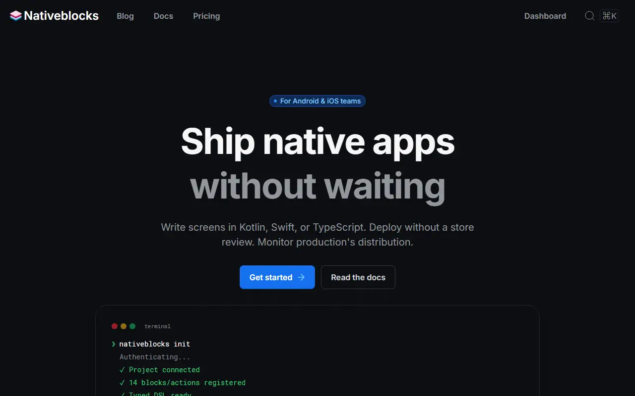 Nativeblocks