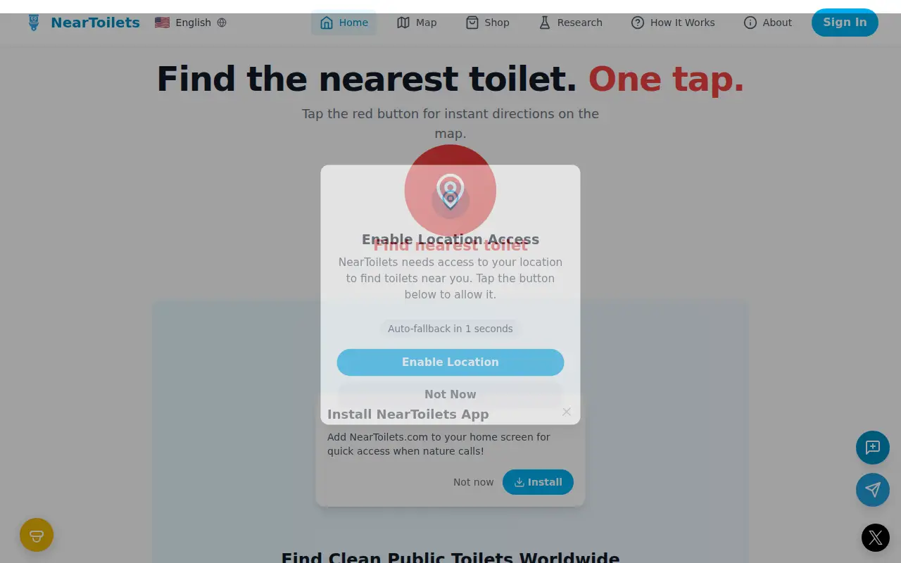 Neartoilets
