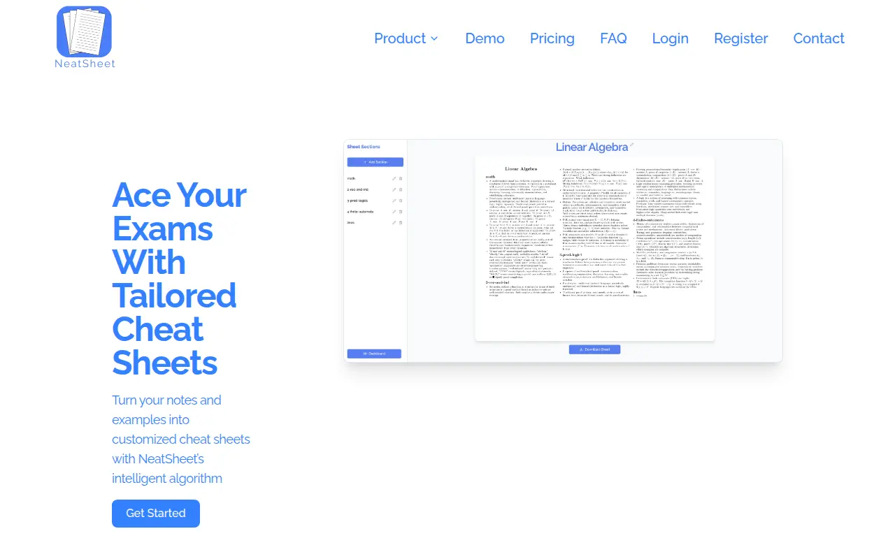 NeatSheet