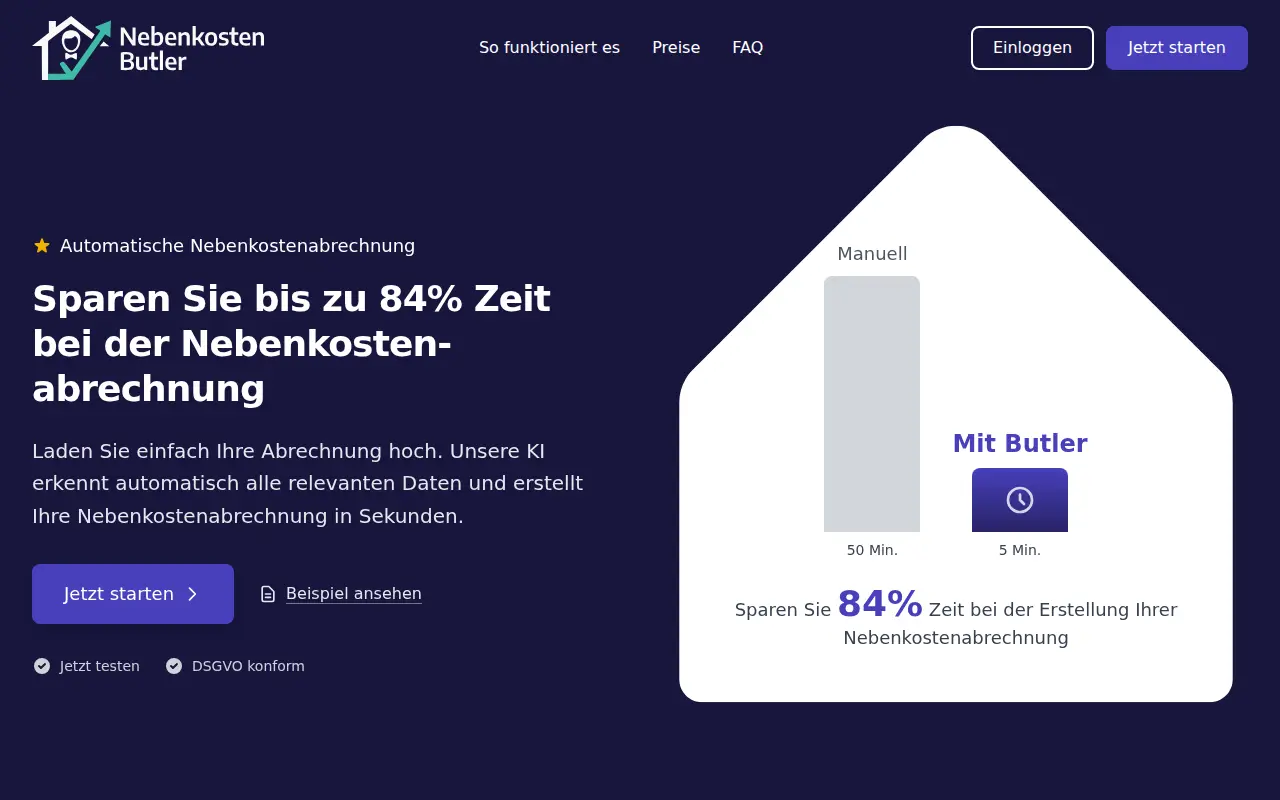 Nebenkosten Butler