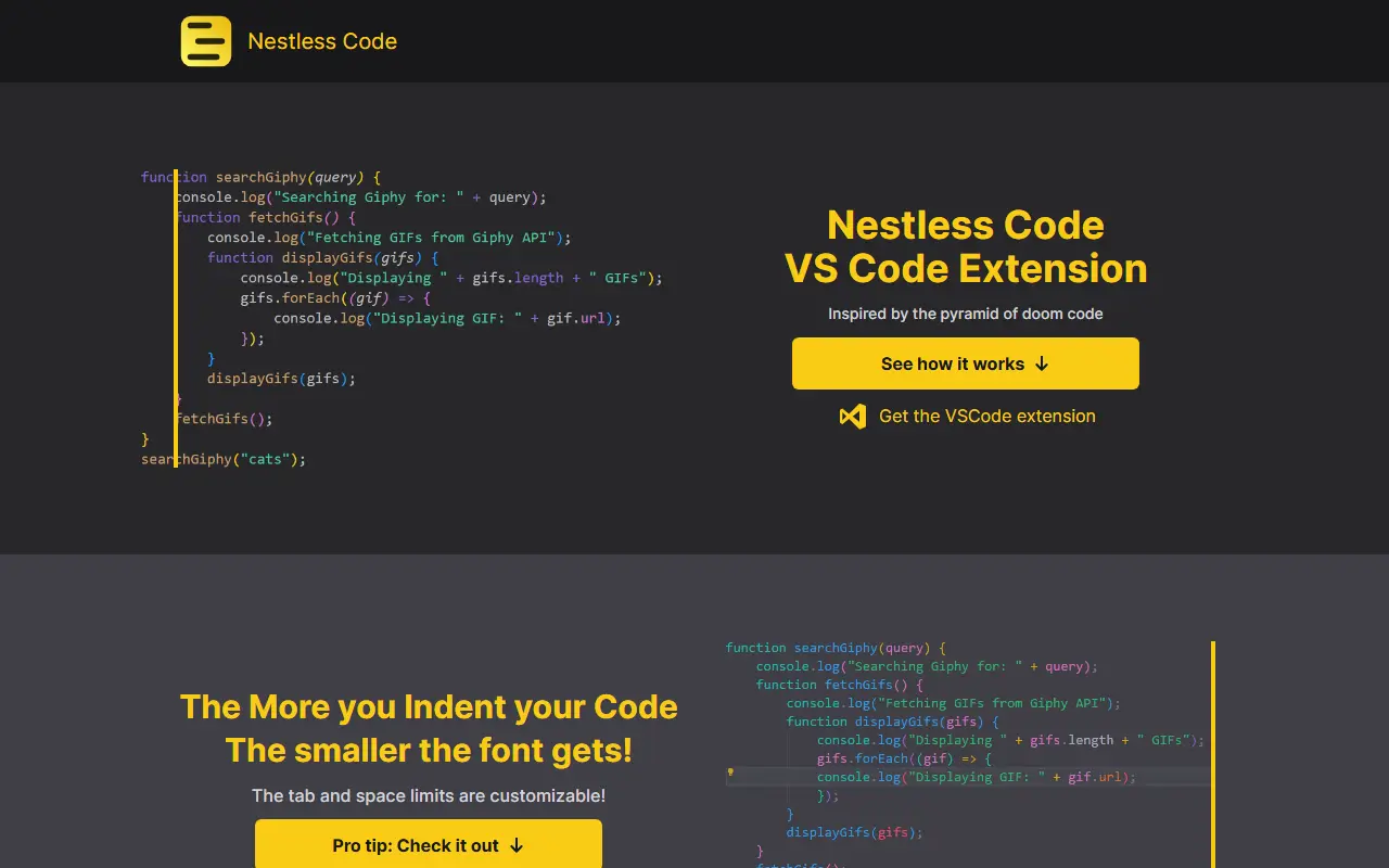 Nestless Code