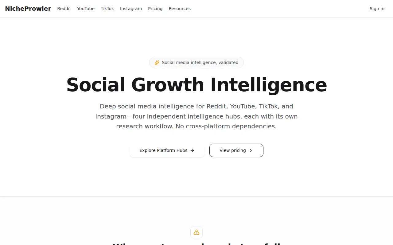 Nicheprowler
