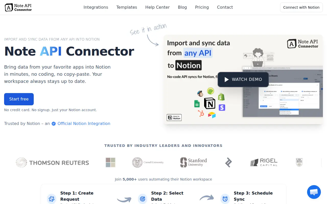 Note API Connector