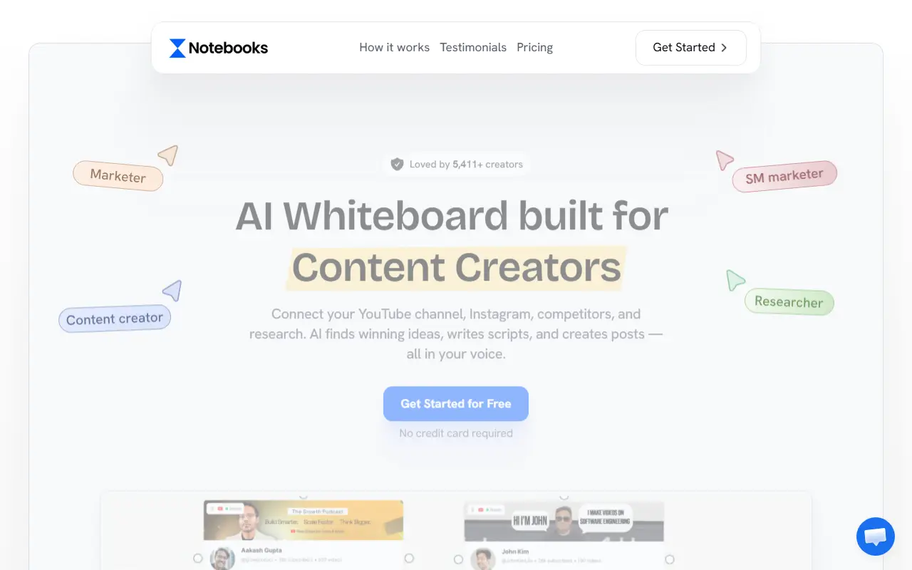 Notebooks - Your AI Whiteboard