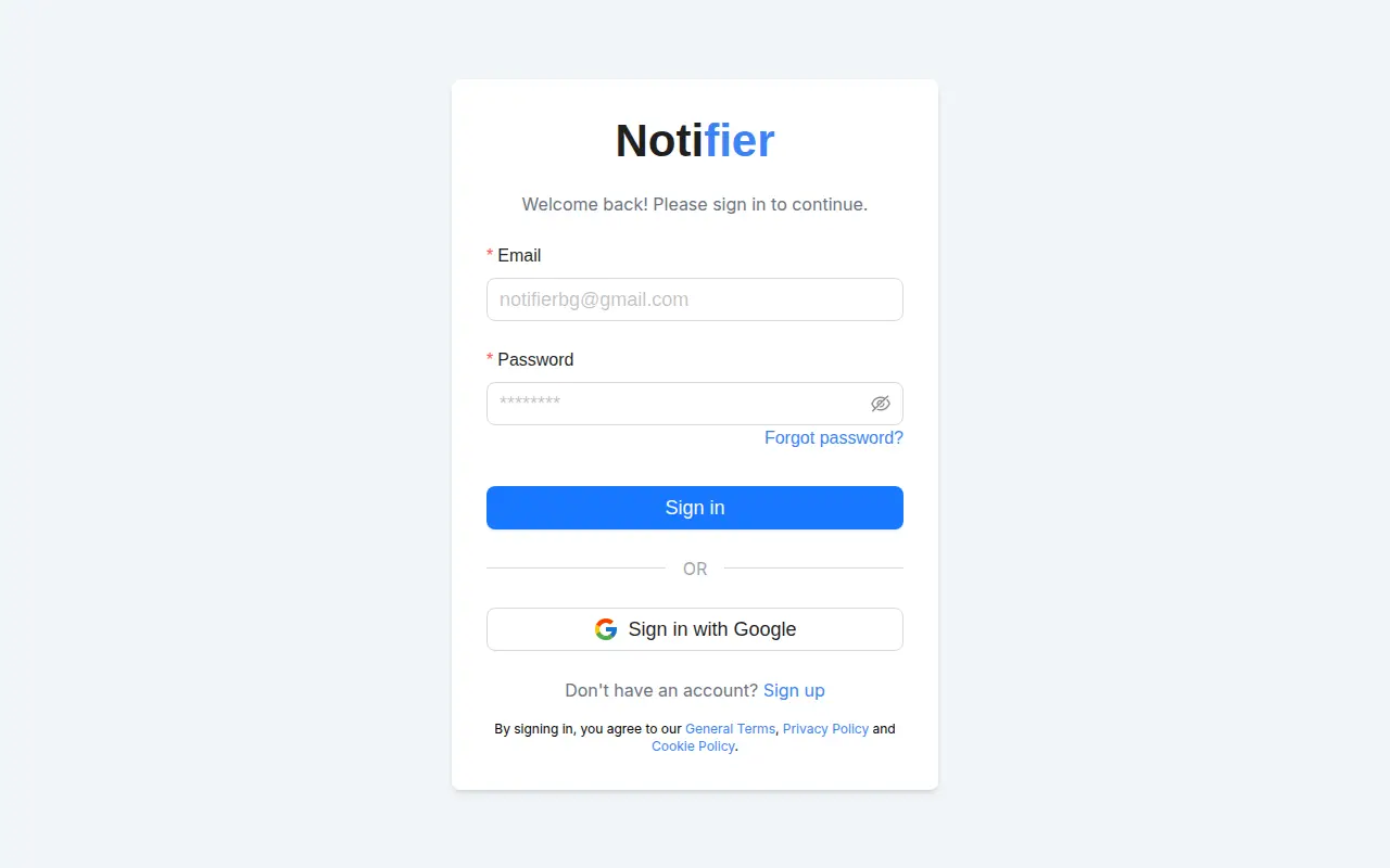 Notifier