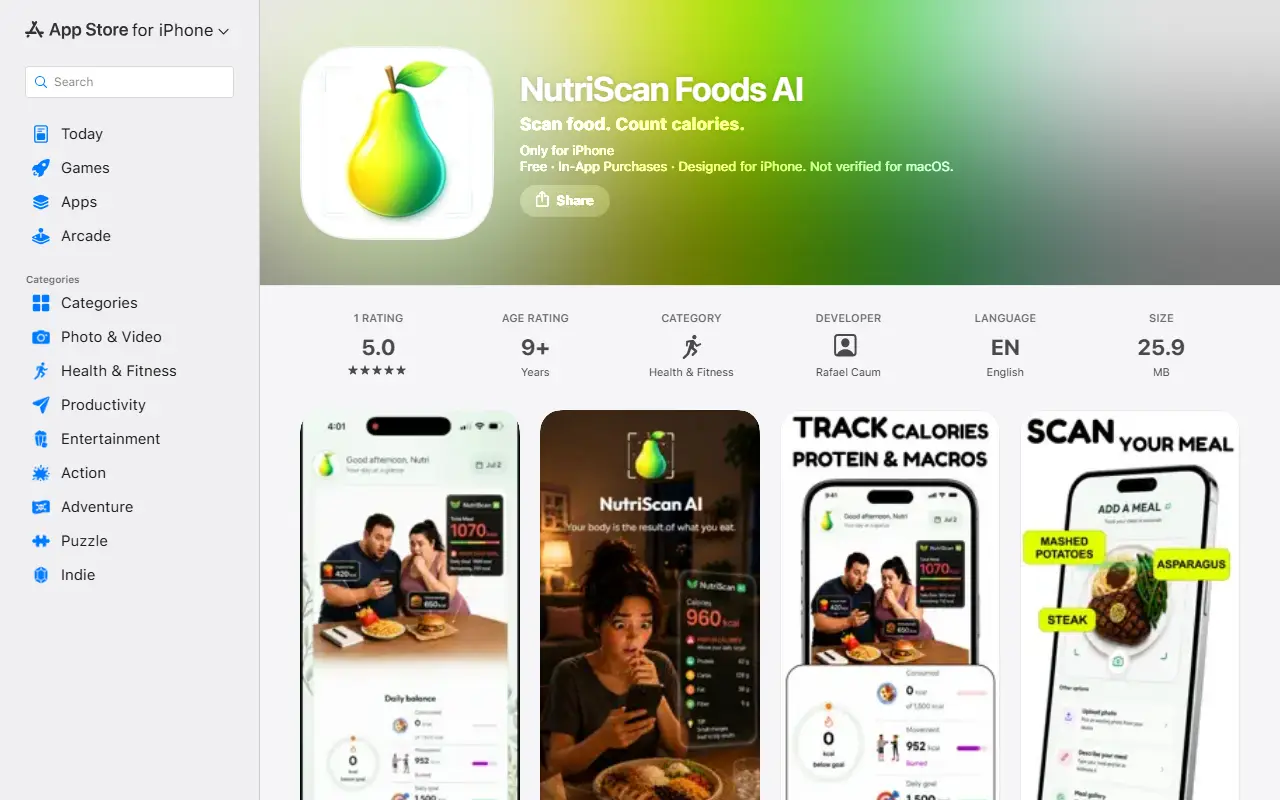 NutriScan AI