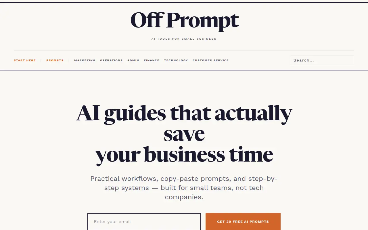 Off Prompt