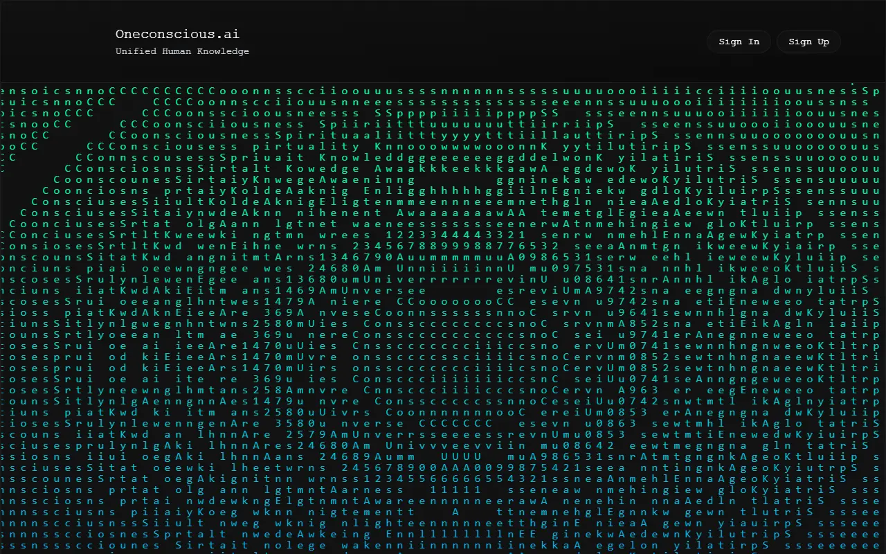 Oneconscious.ai