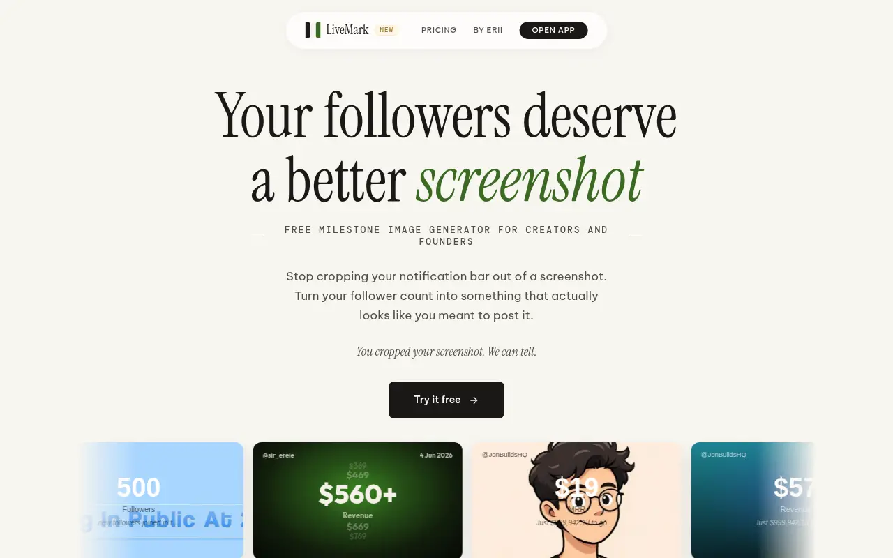 OneLivePage
