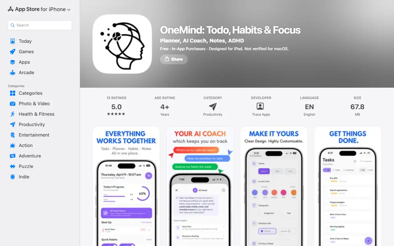 OneMind - AI Productivity
