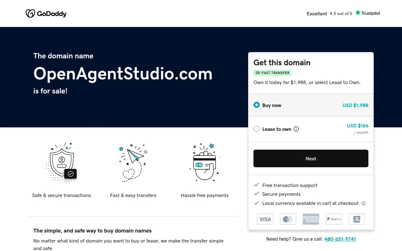 Open Agent Studio