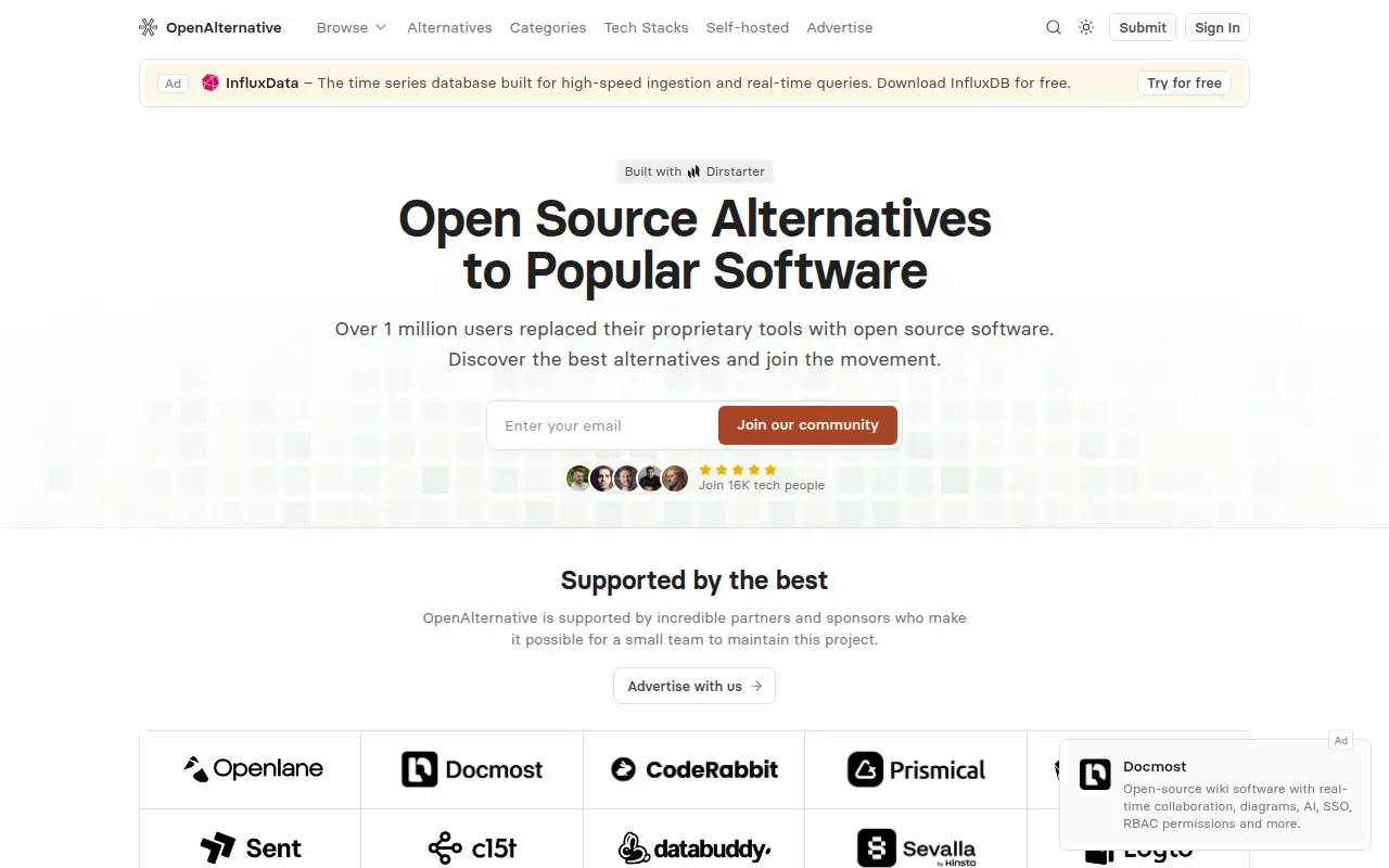 OpenAlternative