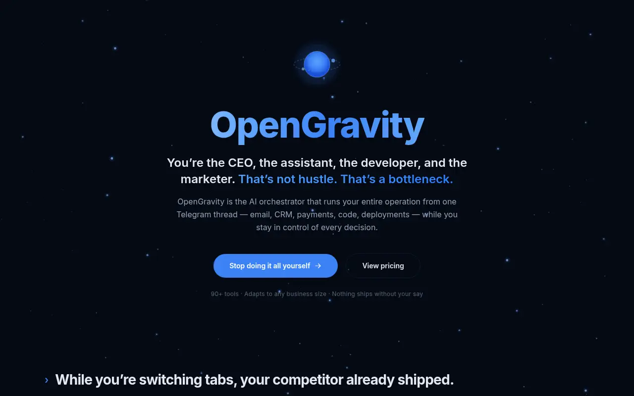 OpenGravity
