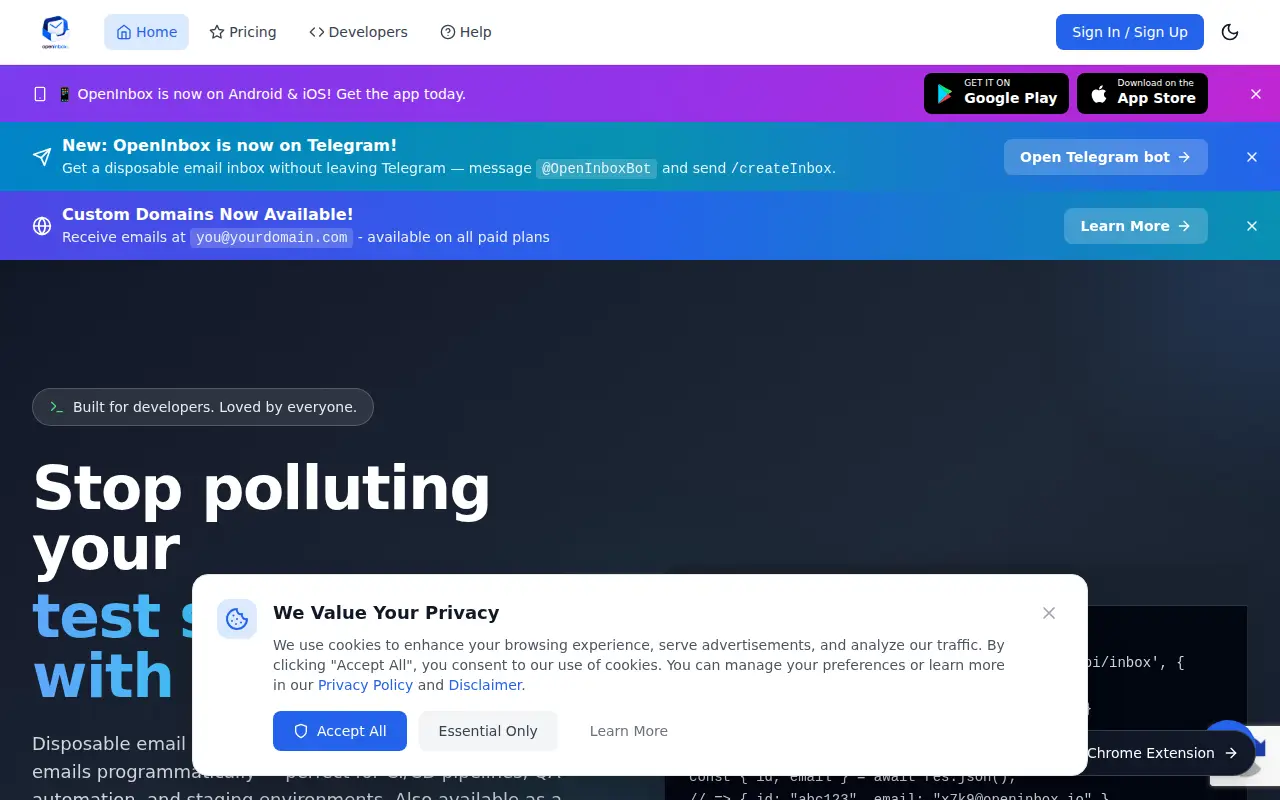 OpenInbox.io