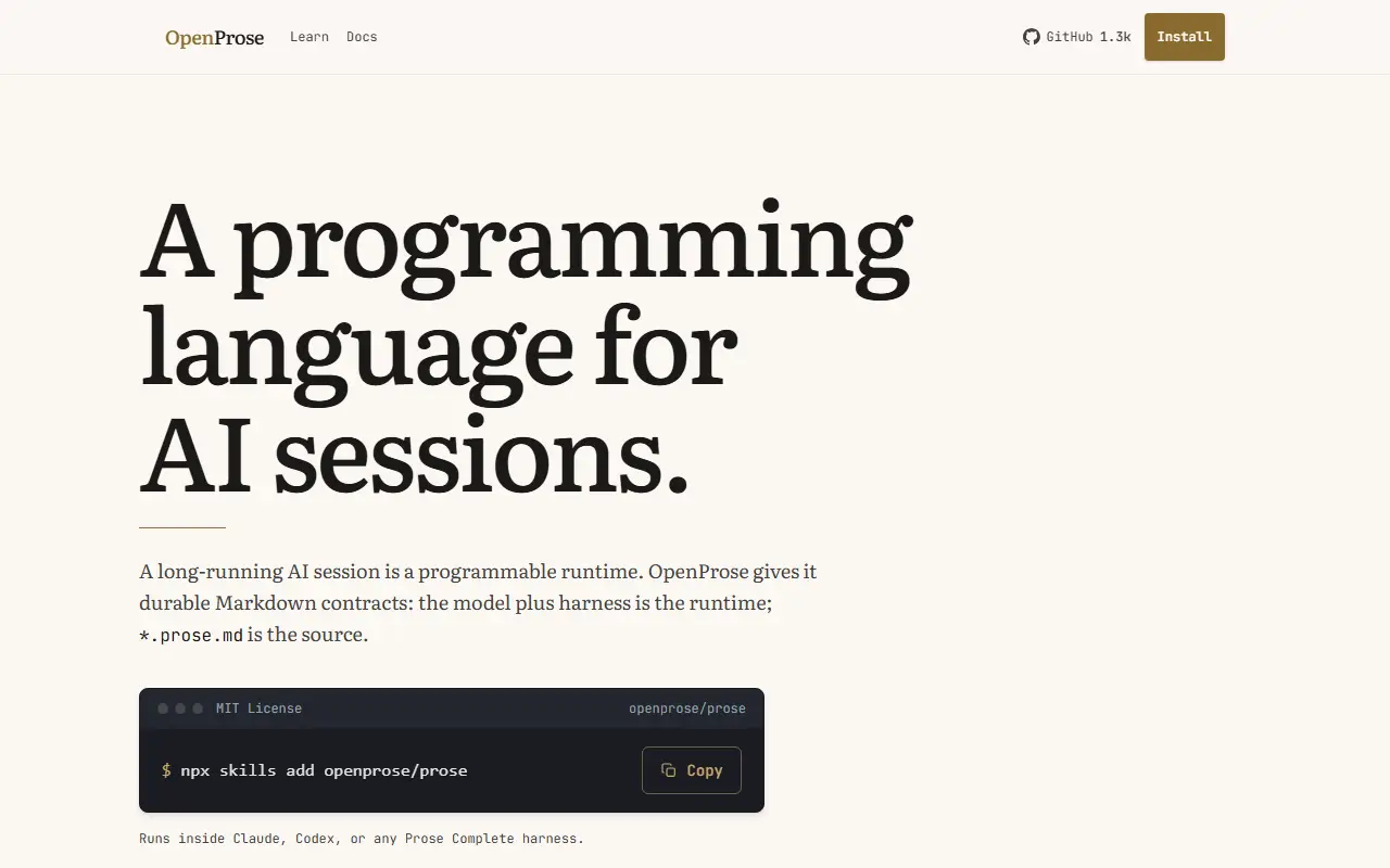 OpenProse