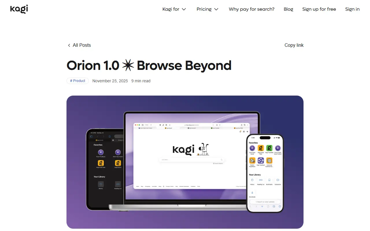 Orion 1.0