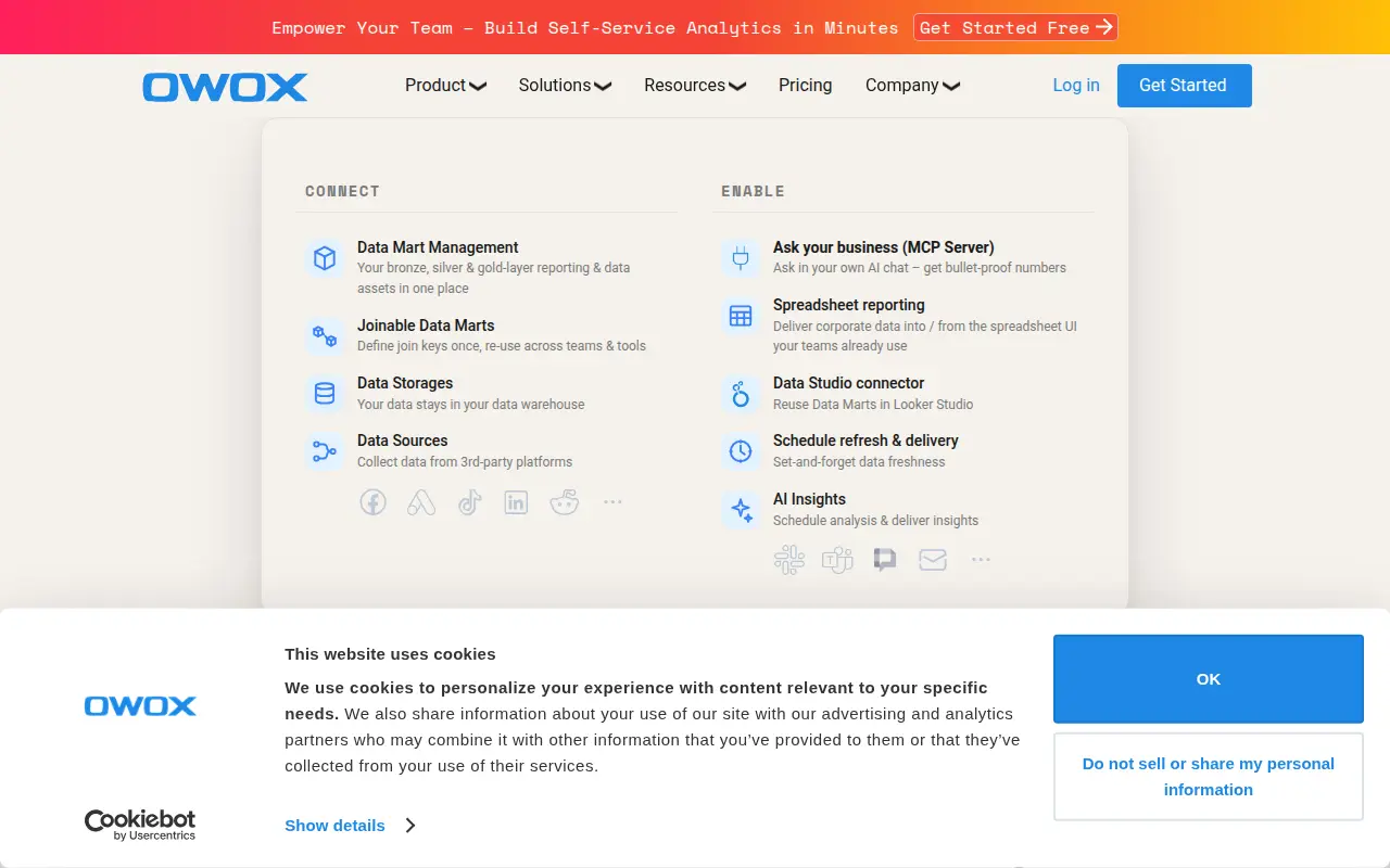 OWOX Data Marts