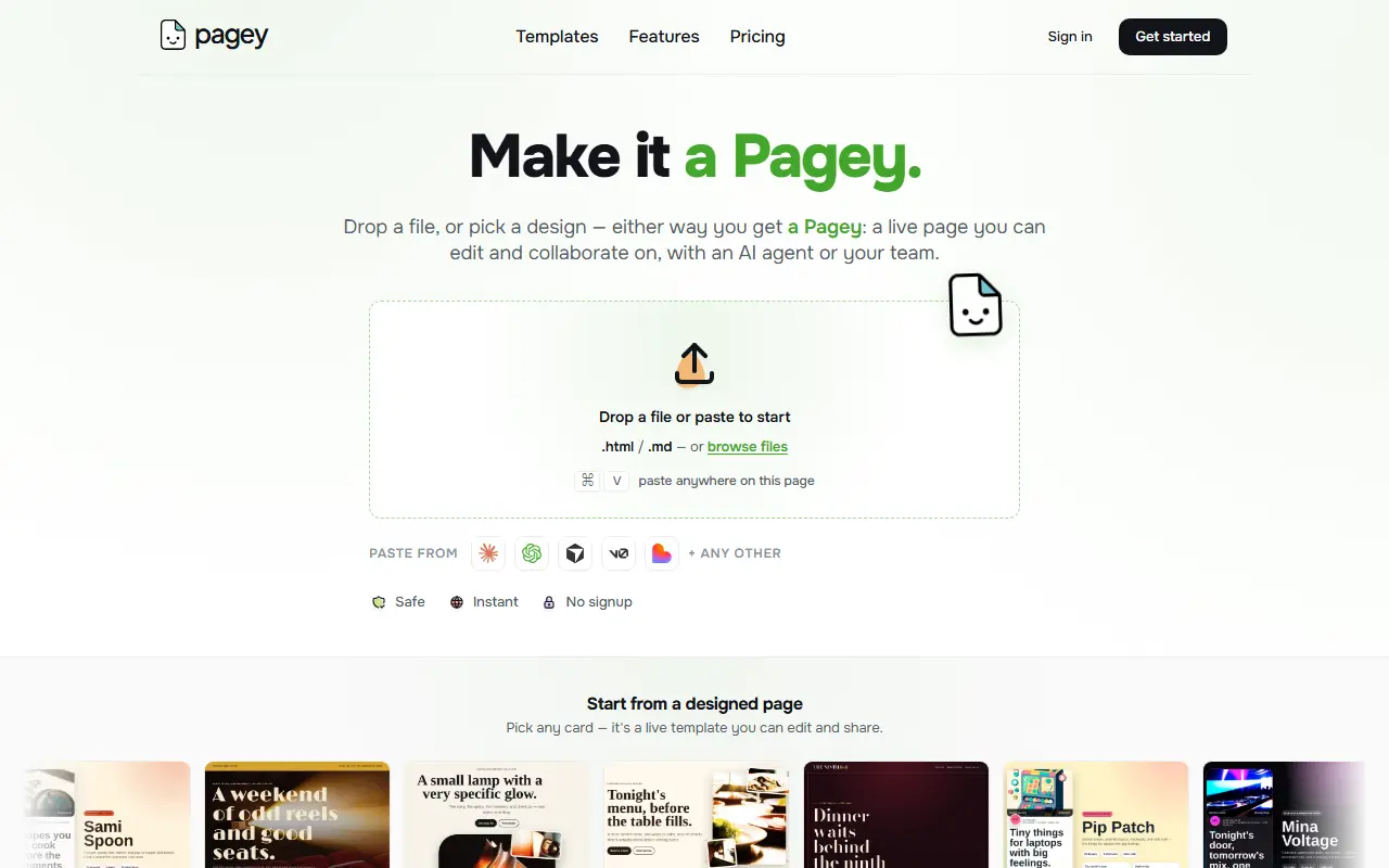 Pagey