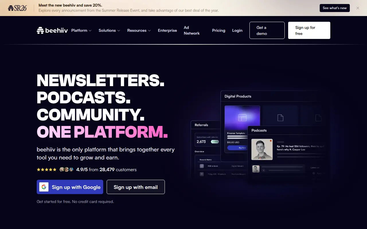 Paid Newsletters by beehiiv
