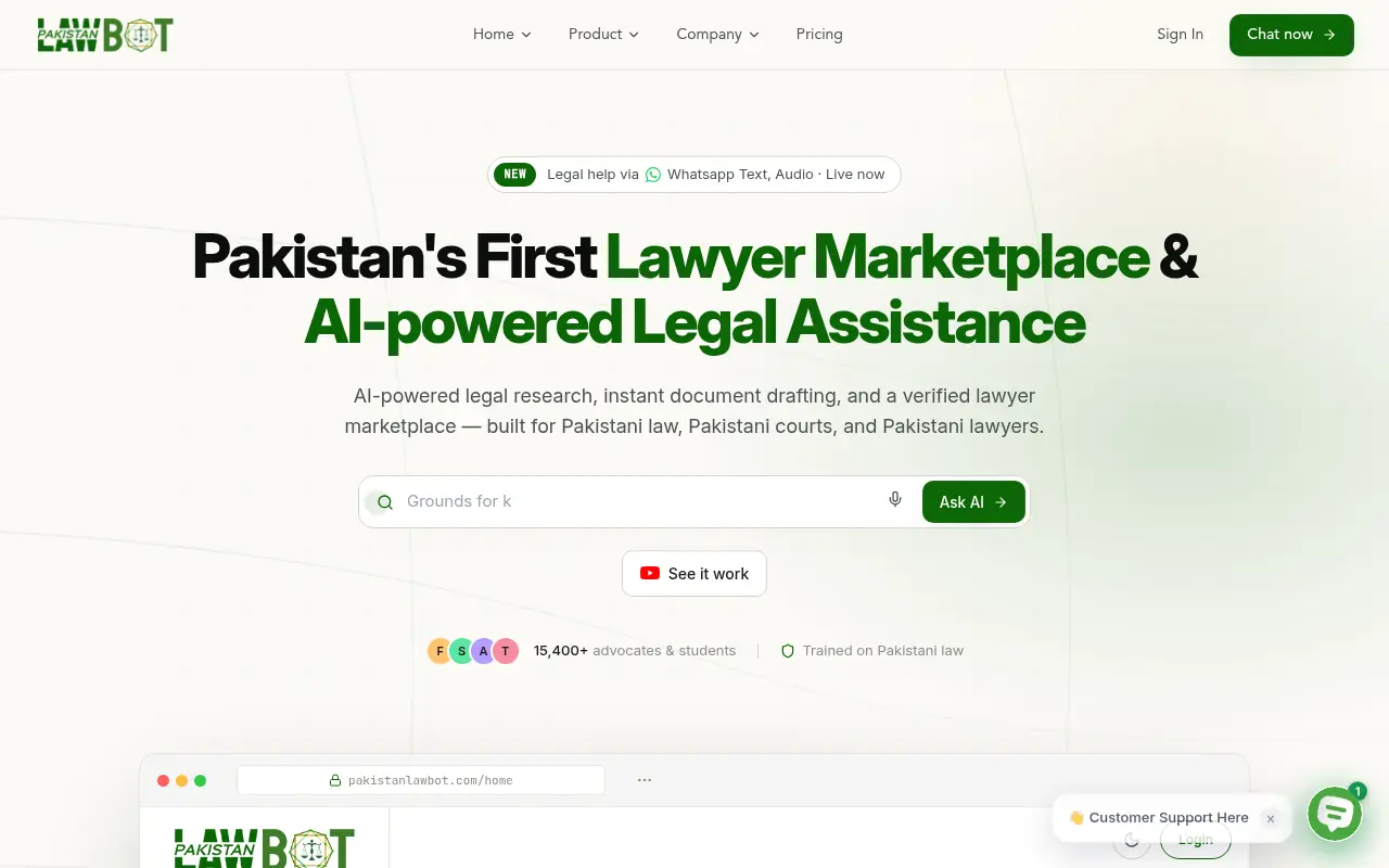 Pakistan Lawbot