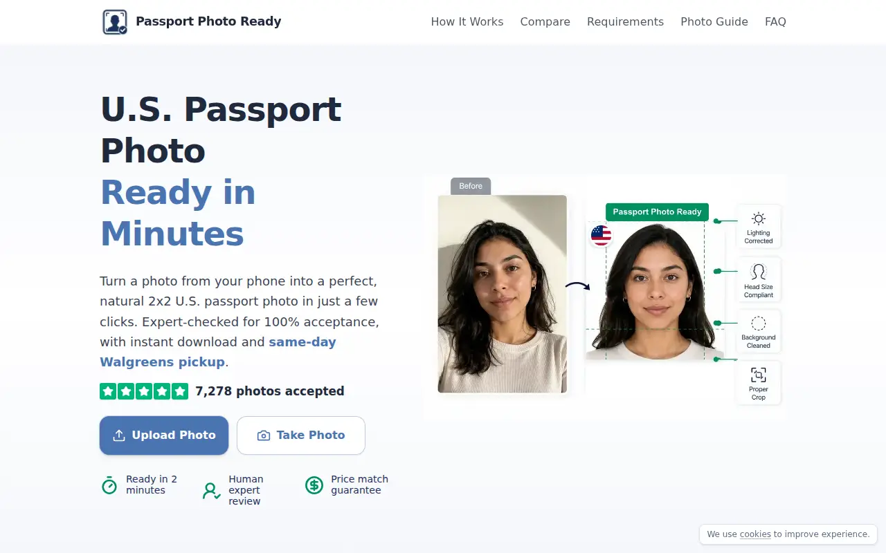 Passport Photo Ready
