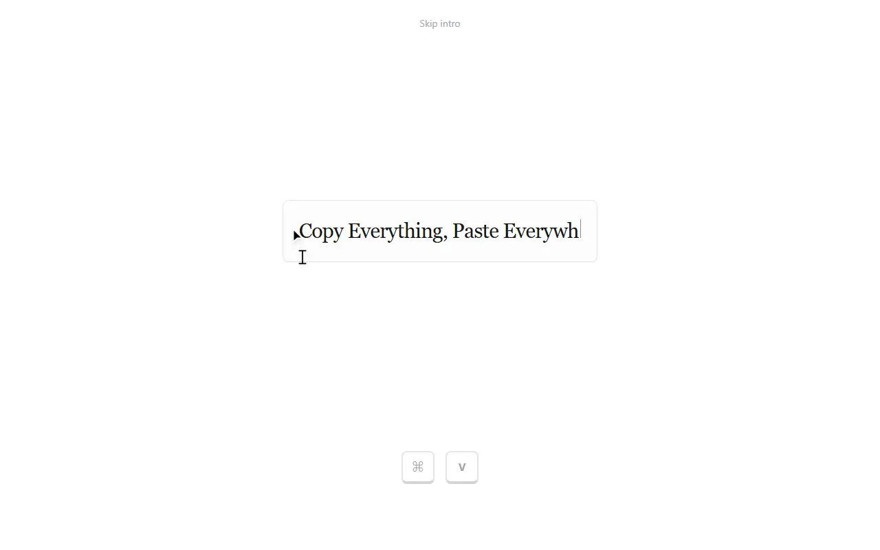 Pastey Extension