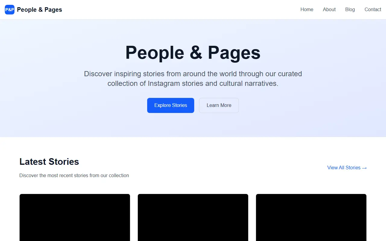 People & Pages