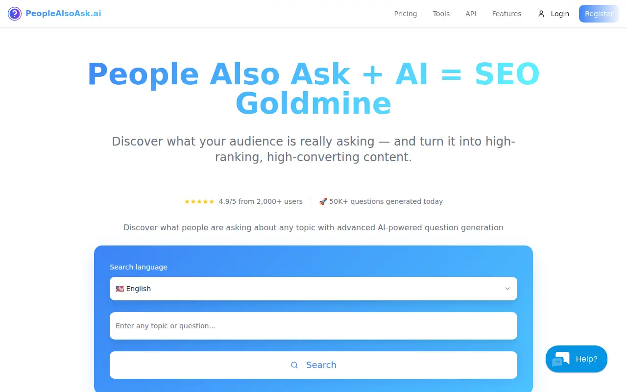PeopleAlsoAsk.ai