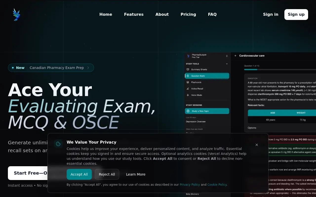 PharmaStudy AI