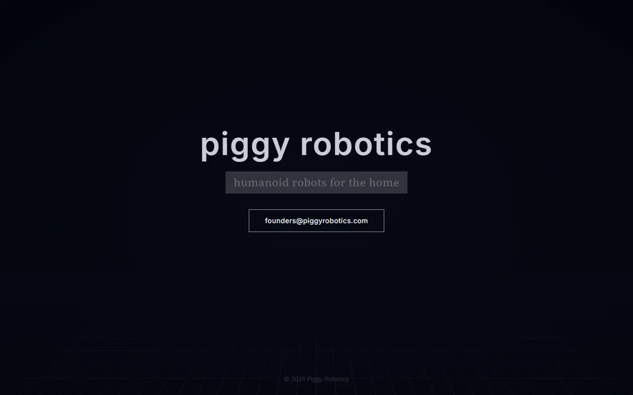 Piggy Robotics