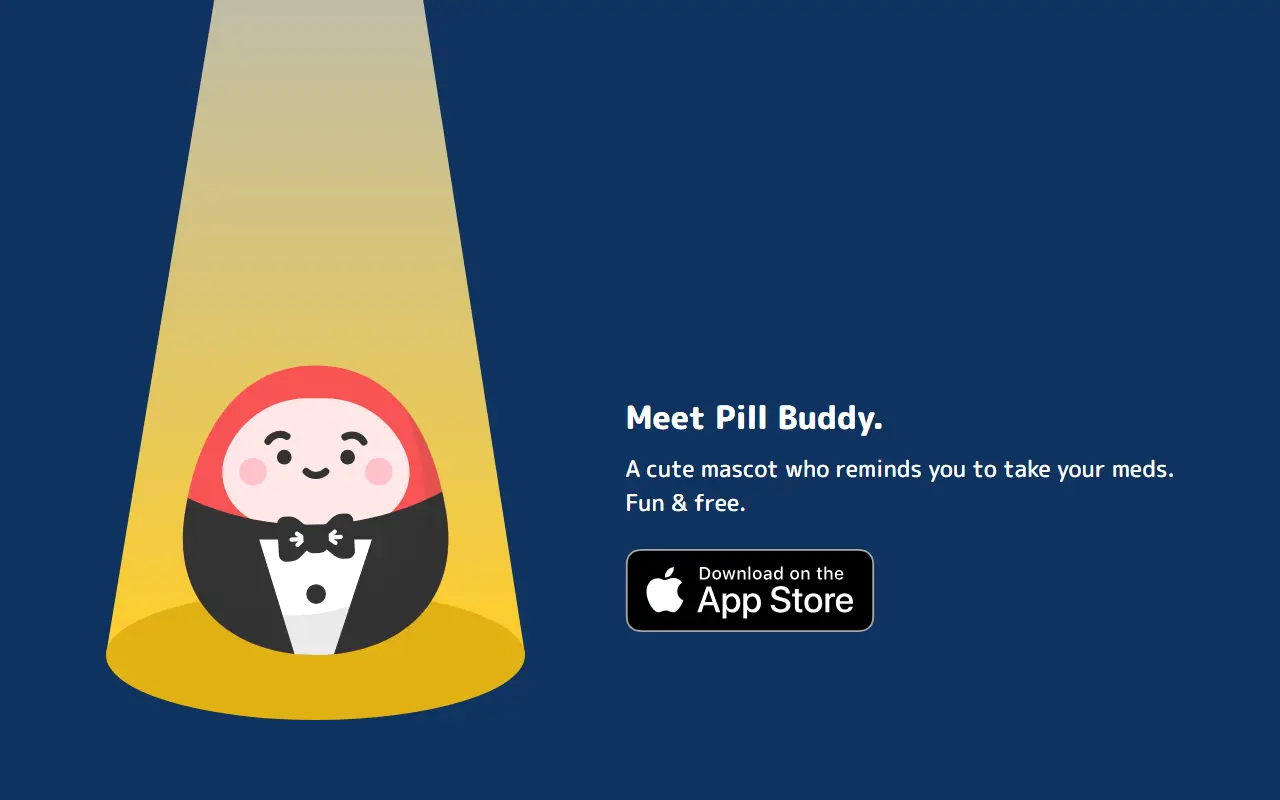 Pill Buddy: Cute meds tracker, reminders