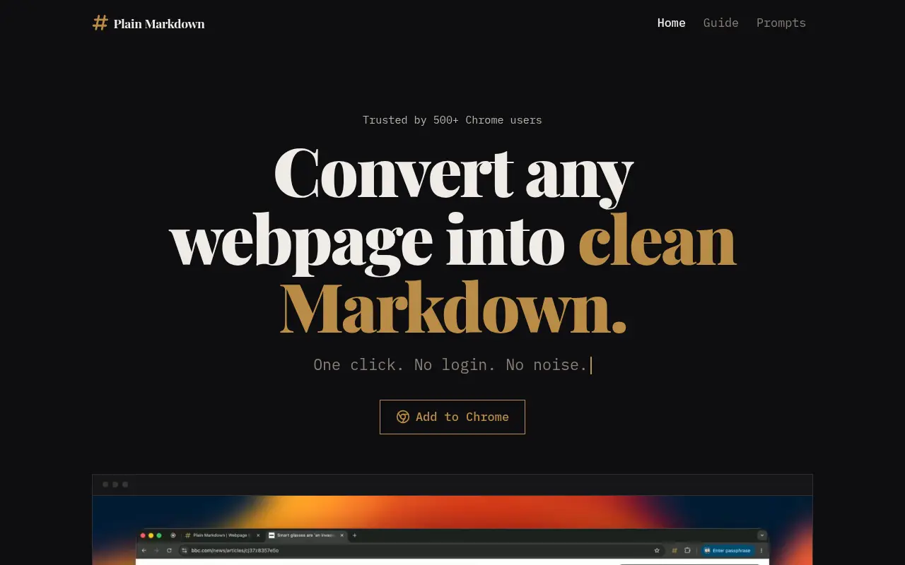 PlainMarkdown