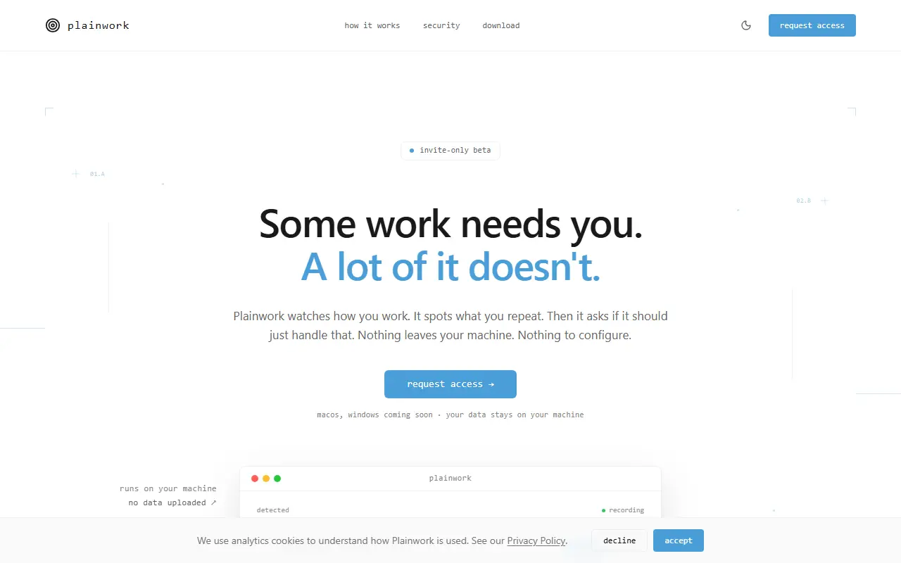 Plainwork