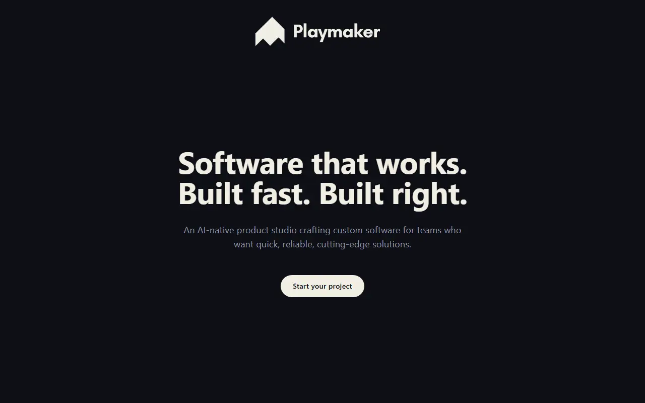 Playmaker